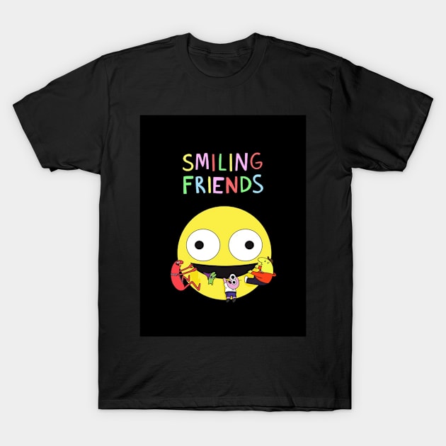 Smiling Friends #4 T-Shirt by TheDClub70